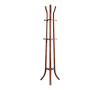 Solid Wood Floor-standing Coat Rack - Chinese Style Home Decor Elegant Entryway Hanger for Living Room & Porch Sturdy & Stylish Coat Stand