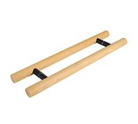 Solid Wood Front Door Handle Set with Mounting Accessories Sliding Barn Door Hardware Kit for Indoor and Outdoor Use Double Sided Design 100cm/39.4in Length (Style 5 80cm