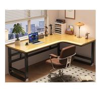 Solid Wood Gaming Desk Ergonomic L-Shaped Computer Corner Desk For Home Office, Study Writing Workstation With Slanted Edge, Home Desk For Gamers Students Professionals(C-right,120x100x75cm)