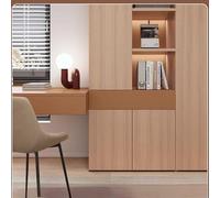 Solid Wood Grain Environmentally Friendly Thickened PVC Sticker Cabinet Door Furniture Kitchen Waterproof Anti-fouling Anti-Smoke Renovation Color Change Film-Walnut Wood grain-40 * 200cm