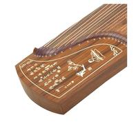 Solid Wood Guzheng 21-String - Handmade Chinese Zither for Performance & Study(D)