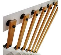 Solid Wood il for Indoor/Outdoor Staircase - Balustrade Guardrail Railing - Safety and Style for Stairs and Decks - Easy Installation