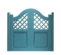 Solid Wood Interior Saloon Doors with Metal Hinges, 2-Way Open Half Partition Doors for Hallway, Kitchen, Stairs, Bedroom, Bar, Porch, Entrance(80x90cm(31.5x35.4in))
