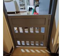 Solid Wood Interior Swing Door with Auto-Close Feature for Terrace or Bar Entry