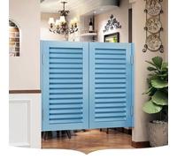 Solid Wood Interior Swing Door with Metal Hinges for Kitchen Bar Counter Entrance Partition