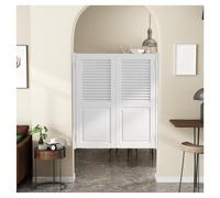 Solid Wood Interior Swinging Cafe Doors Auto Close Saloon Barn Door Stylish Indoor Bar Entrance 90x70cm (35.43x27.55in) - Perfect for Restaurants & Homes