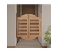 Solid Wood Interior Swinging Door,Double Saloon 180° Opening Porch Entrance Interior Doors，with Auto-Close Hinges，Interior Partition Door for Bedroom, Porch, Cellar(A,W75xH120cm(29.52x47.24in))