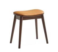 Solid Wood Kitchen Chairs - Versatile Stools for Living Room, Office, Entryway - Stylish Makeup Chair for Home Use, and Comfortable Seating