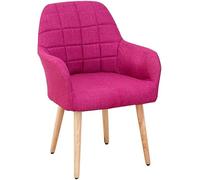 Solid Wood Kitchen Dining Chairs for Bedroom Balcony Clubhouse & Hotel - Stylish Rose Leisure Seating for Home & Dining Room Use