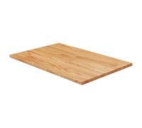 Solid Wood Kitchen Worktop 60x40cm - Treated Countertop Offcuts for Base Units
