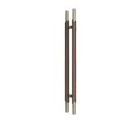 Solid Wood Long Pull Handle for Glass Doors Modern Commercial Bar Handle for Shops & Homes Stylish Design 100 x 70 cm (39.4 x 27.6 inches) Easy Installation