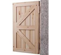 Solid Wood Louvered Saloon Swing Door with Automatic Closure, Customizable for Indoor Parlor and Butler Door Applications