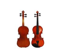 Solid Wood Matte Violin Spruce Panel Ebony Fingerboard Adult Grade Examination Teaching Students (Color : 1/8)