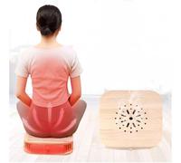 Solid Wood Moxibustion Stool- Moxibustion Sit Chair Moxa Cone Burner Box, Smokeless Moxibustion Cushion Set, for Body Relax, HIPS, Waist and Abdomen