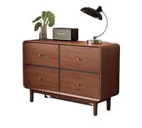 Solid Wood Narrow Chest of Drawers3/4/6Drawer Storage Cabinet for Small Bedrooms & Entryways SpaceSaving Furniture (120x40x80cm) Stylish & Functional Design