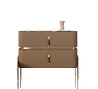 Solid Wood Nightstand - Modern Bedside Table for Master Bedroom - 7.35CM Height - Sl esign for Bedroom Decor - Durable & Stylish Furniture