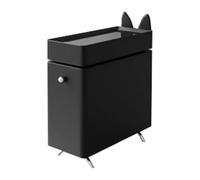 Solid Wood Nightstand, Narrow Bedside Table with Luxury Storage, Compact End Table, Personalized Cabinet with 2 Drawers