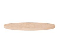 Solid Wood Oak Round Table Top Untreated Table Top Multi Colours/Sizes vidaXL