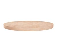(natural, 70 x 4 cm) vidaXL Solid Wood Oak Round Table Top Untreated Table Top Multi Colours/Sizes