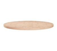 Vidaxl Round Table Top 70X2,5 Cm Untreated Solid Wood Oak