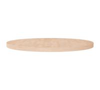 Solid Wood Oak Round Table Top Untreated Table Top Multi Colours/Sizes vidaXL