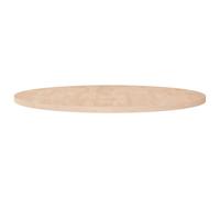 (natural, 90 x 2.5 cm) vidaXL Solid Wood Oak Round Table Top Untreated Table Top Multi Colours/Sizes