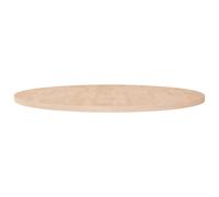 (natural, 90 x 2.5 cm) vidaXL Solid Wood Oak Round Table Top Untreated Table Top Multi Colours/Sizes