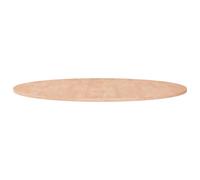 (dark brown, 90 x 1.5 cm) vidaXL Solid Wood Oak Round Table Top Untreated Table Top Multi Colours/Sizes