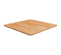 Solid Wood Oak Square Table Top Desktop Multi Colours Brown Multi Sizes vidaXL