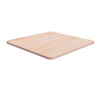 (Dark brown, 50 x 50 x 1.5 cm (L x W x T)) vidaXL Solid Wood Oak Square Table Top Desktop Multi Colours Brown Multi Sizes