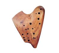 Solid Wood Ocarina 12 Holes Ocarinas Instruments Ocarina Flute Professional Musical Instruments Offers Accessories (Color : Three tube)