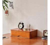 Solid Wood Office Armoire with Storage Drawer Multifunctional for Documents & Miscellaneous Items Elegant 1 Drawer Design for Home & Office Use