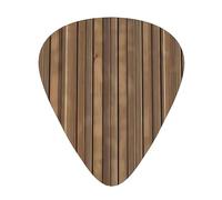 Solid wood pattern Guitar Picks 12 Pack Assorted Thickness-0.46mm 0.71mm 0.96mm Thin Medium Heavy Picks for Acoustic Electric Guitar Ukulele