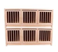 Solid Wood Pigeon Nesting Box with Matching Cage, Durable Outdoor Bird House for Safe and Comfortable Bird Nesting