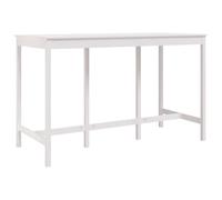 Solid Wood Pine Bar Table Wooden Dinner Table Multi Colours Multi Sizes vidaXL