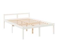 (white, 140 x 200 cm) vidaXL Solid Wood Pine Bed Frame Bed Base Frame Multi Colours Multi Sizes