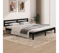 Solid Wood Pine Bed Frame Platform Bedstead Multi Colours Multi Sizes 2025