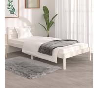 Solid Wood Pine Bed Frame Platform Bedstead Multi Colours Multi Sizes vidaXL