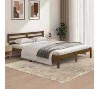 Solid Wood Pine Bed Frame Platform Bedstead Multi Colours Multi Sizes vidaXL