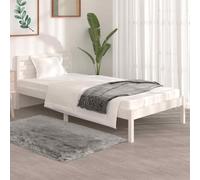 Solid Wood Pine Bed Frame Platform Bedstead Multi Colours Multi Sizes vidaXL