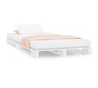 Solid Wood Pine Bed Frame Wooden Bed Base Bedstead Mattress Foundation vidaXL