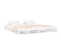 Solid Wood Pine Bed Frame Wooden Bed Base Bedstead Mattress Foundation vidaXL