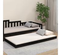 (natural, 100 x 200 cm) vidaXL Solid Wood Pine Bed Frame Wooden Bed Base Multi Colours Multi Sizes
