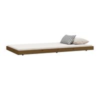 Solid Wood Pine Bed Frame Wooden Bed Base Multi Colours Multi Sizes vidaXL