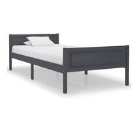 Solid Wood Pine Bed Frame Wooden Bed Base Multi Sizes Multi Colours vidaXL