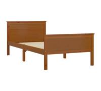Solid Wood Pine Bed Frame Wooden Bedstead Base Multi Sizes/Colours vidaXL