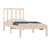 (brown, 90 x 200 cm) vidaXL Solid Wood Pine Bed Frame Wooden Bedstead Bed Base Multi Colours/Sizes