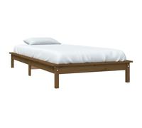 (grey, 90 x 200 cm) vidaXL Solid Wood Pine Bed Frame Wooden Bedstead Bed Base Multi Colours/Sizes