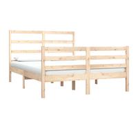 Solid Wood Pine Bed Frame Wooden Bedstead Bed Base Multi Colours/Sizes vidaXL