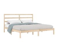 (honey brown, 200 x 200 cm) vidaXL Solid Wood Pine Bed Frame Wooden Platform Bed Multi Colours Multi Sizes